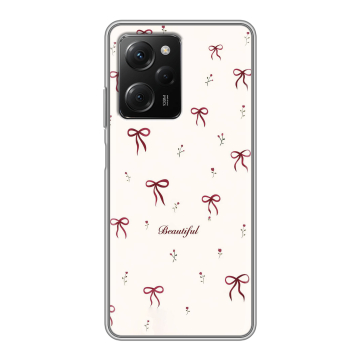 Силиконовый чехол на Xiaomi Poco X5 Pro с принтом для девочек Силиконовый чехол на Xiaomi Poco X5 Pro с принтом для девочек