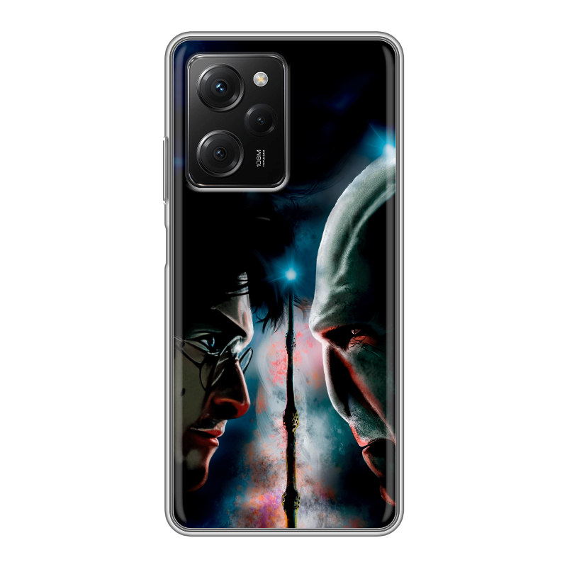 Силиконовый противоударный чехол на Xiaomi Poco X5 Pro с принтом Гарри Поттер Harry Potter Силиконовый противоударный чехол на Xiaomi Poco X5 Pro с принтом Гарри Поттер Harry Potter
