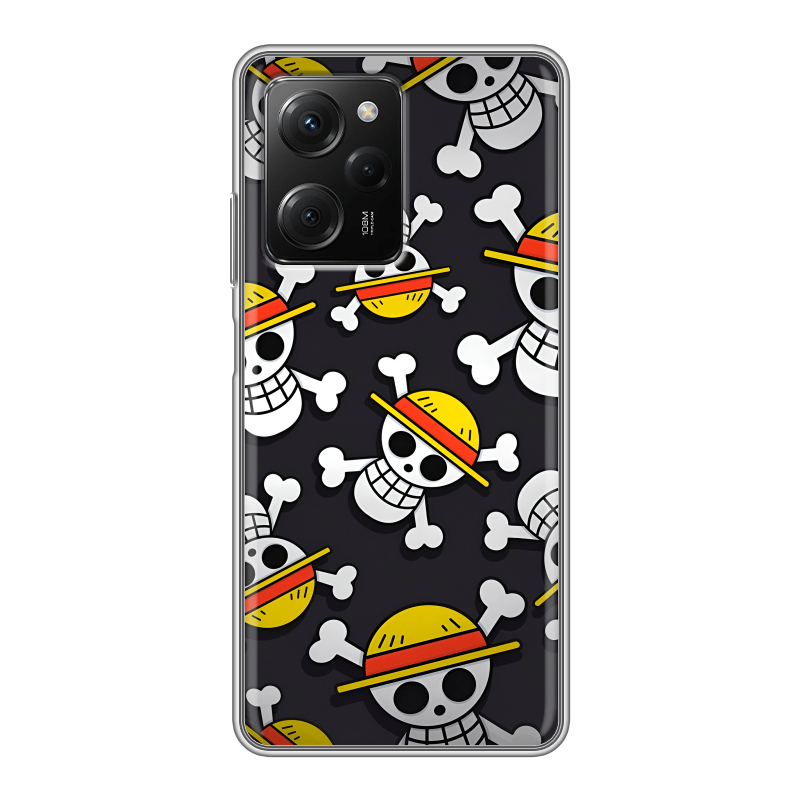 Силиконовый чехол на Xiaomi Poco X5 Pro с принтом One Piece Ван Пис Силиконовый чехол на Xiaomi Poco X5 Pro с принтом One Piece Ван Пис