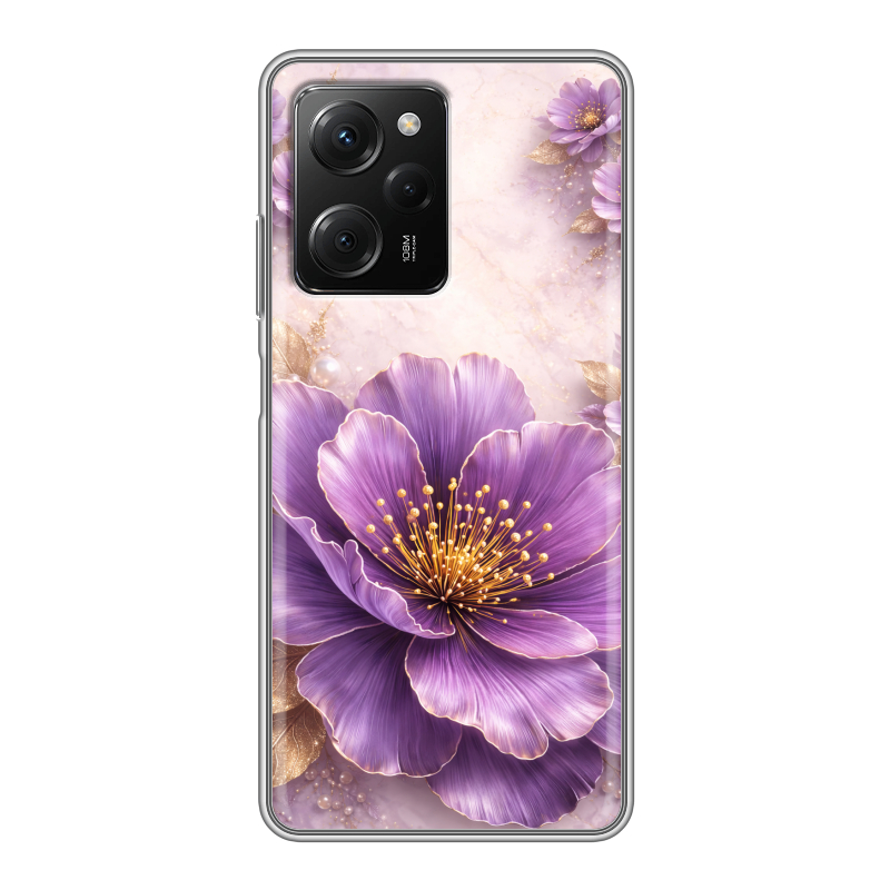 Силиконовый противоударный чехол на Xiaomi Poco X5 Pro с принтом женский Силиконовый противоударный чехол на Xiaomi Poco X5 Pro с принтом женский