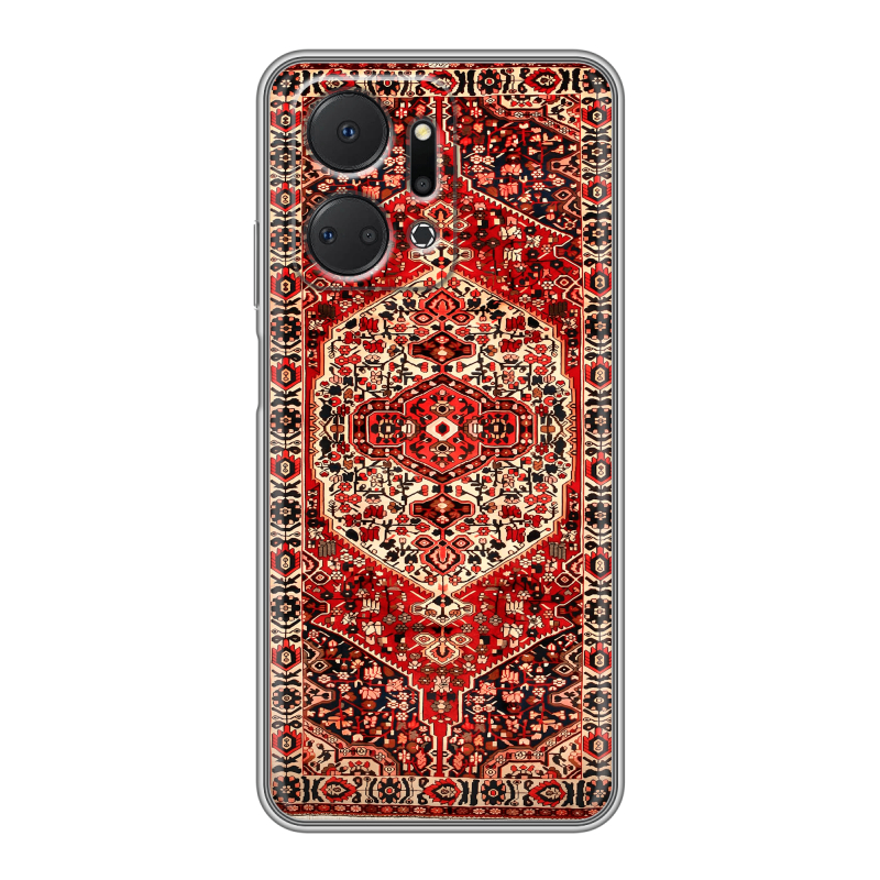 Силиконовый чехол на Huawei Honor X7a с принтом Ковер Силиконовый чехол на Huawei Honor X7a с принтом Ковер