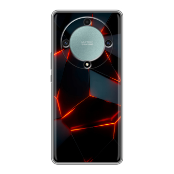 Силиконовый чехол на Huawei Honor X9a с принтом Яркие абстракции Силиконовый чехол на Huawei Honor X9a с принтом Яркие абстракции