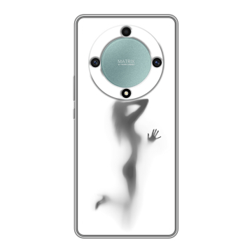 Силиконовый чехол на Huawei Honor X9a с принтом Силуэт