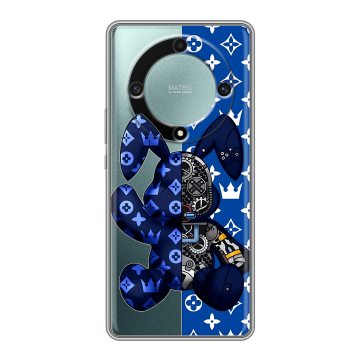 Силиконовый чехол на Huawei Honor X9a с принтом Луи робот