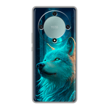 Силиконовый чехол на Huawei Honor X9a с принтом бабочки саккура Силиконовый чехол на Huawei Honor X9a с принтом бабочки саккура