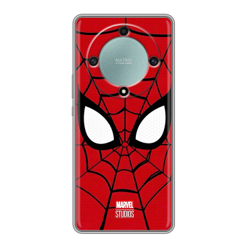 Силиконовый чехол на Huawei Honor X9a с принтом человек паук spiderman Силиконовый чехол на Huawei Honor X9a с принтом человек паук spiderman
