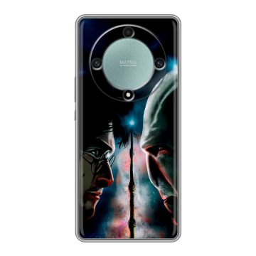 Силиконовый чехол на Huawei Honor X9a с принтом Гарри Поттер Harry Potter