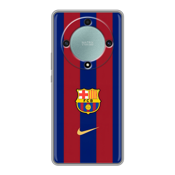 Силиконовый чехол на Huawei Honor X9a с принтом Барселона Barcelona Силиконовый чехол на Huawei Honor X9a с принтом Барселона Barcelona