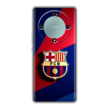 Силиконовый чехол на Huawei Honor X9a с принтом Барселона Barcelona Силиконовый чехол на Huawei Honor X9a с принтом Барселона Barcelona
