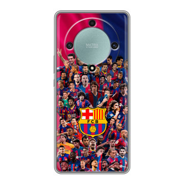 Силиконовый чехол на Huawei Honor X9a с принтом Барселона Barcelona