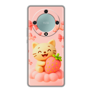 Силиконовый чехол на Huawei Honor X9a с принтом для девочек Силиконовый чехол на Huawei Honor X9a с принтом для девочек