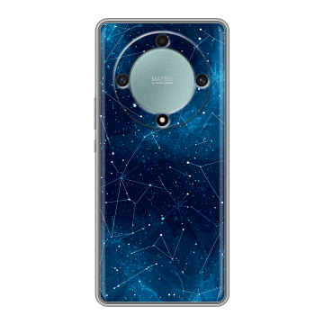 Силиконовый чехол на Huawei Honor X9a с принтом Космос звезды