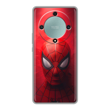 Силиконовый чехол на Huawei Honor X9a с принтом Spiderman Человек паук