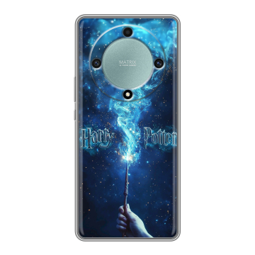 Силиконовый чехол на Huawei Honor X9a с принтом Harry Potter Гарри Поттер
