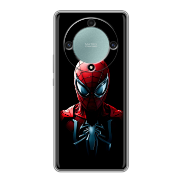 Силиконовый чехол на Huawei Honor X9a с принтом Spiderman Человек паук