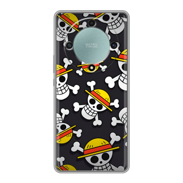Силиконовый чехол на Huawei Honor X9a с принтом One Piece Ван Пис