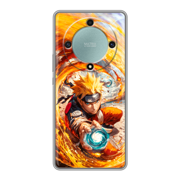 Силиконовый чехол на Huawei Honor X9a с принтом Аниме Наруто Naruto