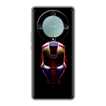 Силиконовый чехол на Huawei Honor X9a с принтом IronMan Железный человек