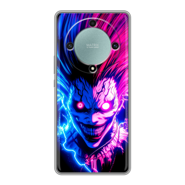 Силиконовый чехол на Huawei Honor X9a с принтом Death note Тетрадь смерти