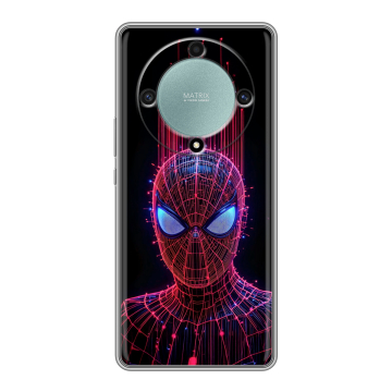 Силиконовый чехол на Huawei Honor X9a с принтом Spiderman Человек паук