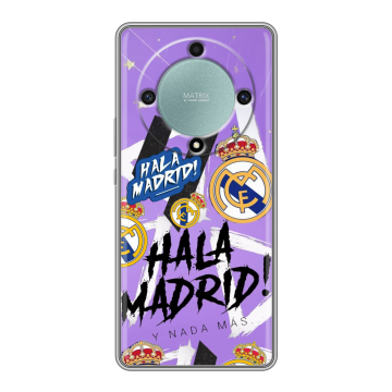 Силиконовый чехол на Huawei Honor X9a с принтом Real Madrid Реал Мадрид