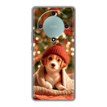 Силиконовый чехол на Huawei Honor X9a с принтом Новый год Силиконовый чехол на Huawei Honor X9a с принтом Новый год