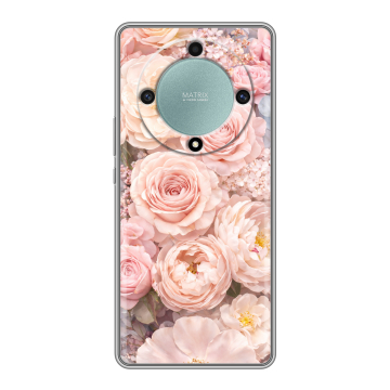 Силиконовый чехол на Huawei Honor X9a с принтом женский