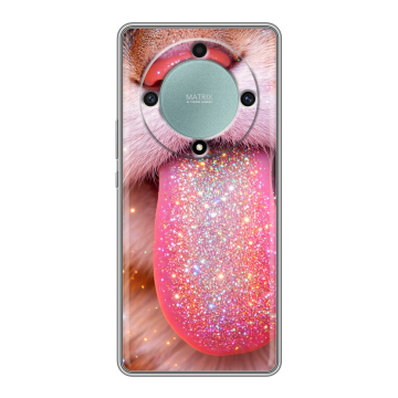 Силиконовый чехол на Huawei Honor X9a с принтом для девочек Силиконовый чехол на Huawei Honor X9a с принтом для девочек
