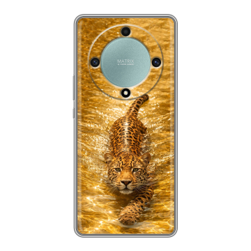 Силиконовый чехол на Huawei Honor X9a с принтом женский