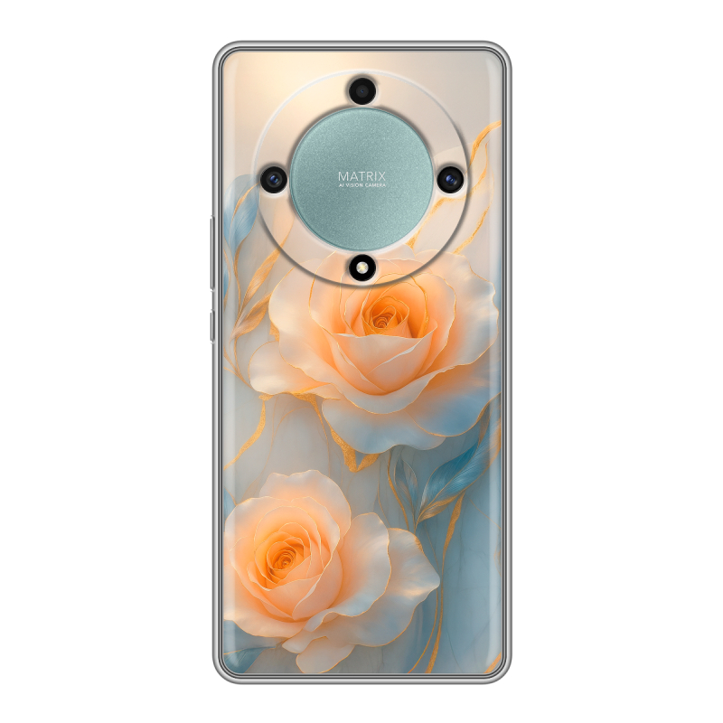 Силиконовый чехол на Huawei Honor X9a с принтом Женский Силиконовый чехол на Huawei Honor X9a с принтом Женский