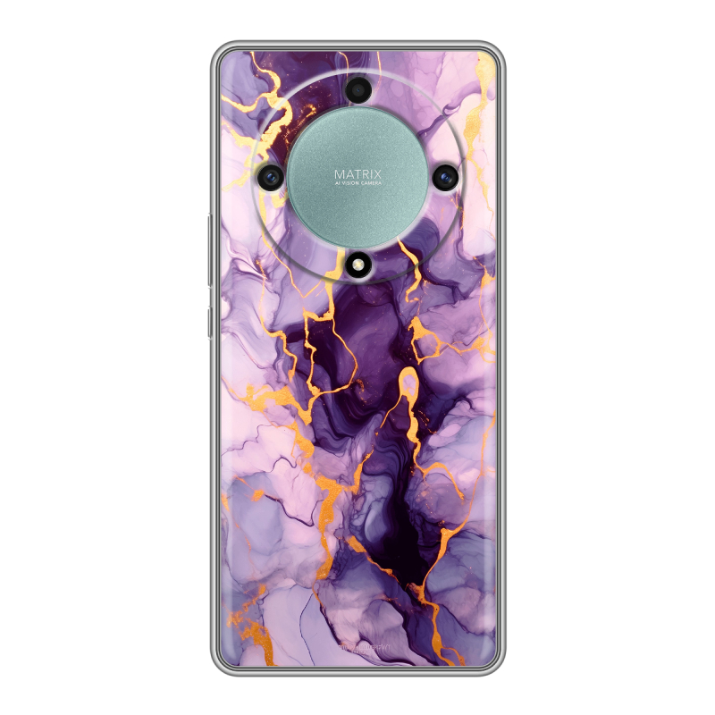 Силиконовый противоударный чехол на Huawei Honor X9a с принтом Мрамор Силиконовый противоударный чехол на Huawei Honor X9a с принтом Мрамор