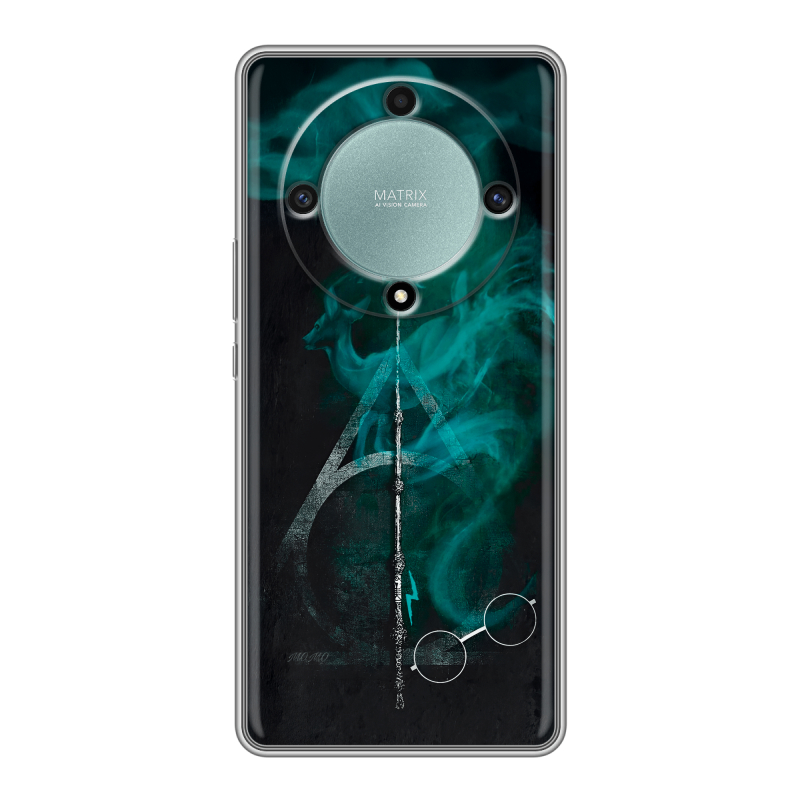 Силиконовый чехол на Huawei Honor X9a с принтом Гарри Поттер Harry Potter Силиконовый чехол на Huawei Honor X9a с принтом Гарри Поттер Harry Potter
