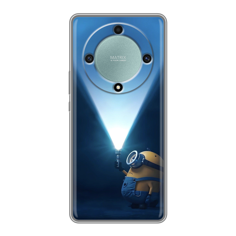 Силиконовый чехол на Huawei Honor X9a с принтом Миньоны Силиконовый чехол на Huawei Honor X9a с принтом Миньоны