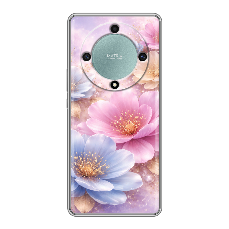 Силиконовый чехол на Huawei Honor X9a с принтом женский Силиконовый чехол на Huawei Honor X9a с принтом женский