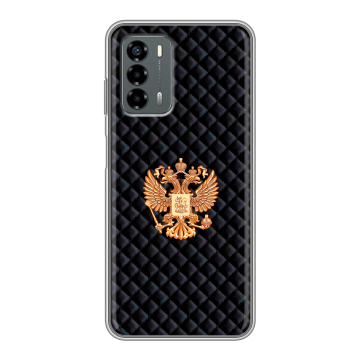 Силиконовый чехол на ZTE Blade V40 Vita с принтом Герб России принт Силиконовый чехол на ZTE Blade V40 Vita с принтом Герб России принт