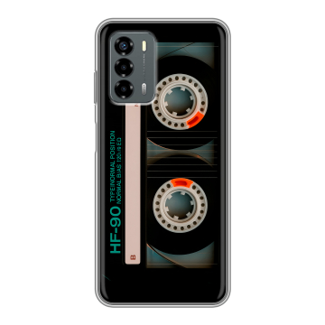 Силиконовый чехол на ZTE Blade V40 Vita с принтом Кассета Силиконовый чехол на ZTE Blade V40 Vita с принтом Кассета