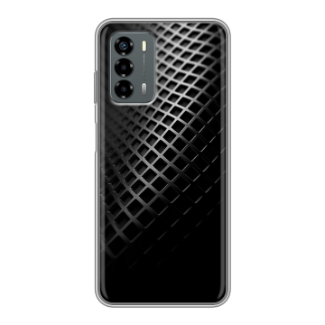 Силиконовый чехол на ZTE Blade V40 Vita с принтом Текстура металла Силиконовый чехол на ZTE Blade V40 Vita с принтом Текстура металла