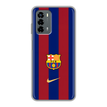 Силиконовый чехол на ZTE Blade V40 Vita с принтом Барселона Barcelona Силиконовый чехол на ZTE Blade V40 Vita с принтом Барселона Barcelona