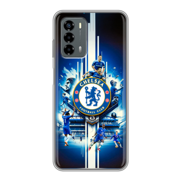 Силиконовый чехол на ZTE Blade V40 Vita с принтом Chelsea Челси
