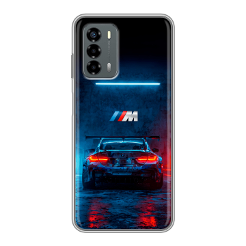 Силиконовый чехол на ZTE Blade V40 Vita с принтом BMW БМВ Силиконовый чехол на ZTE Blade V40 Vita с принтом BMW БМВ