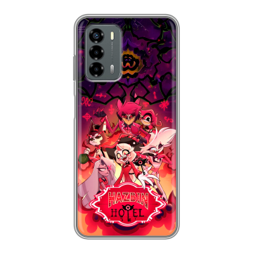 Силиконовый чехол на ZTE Blade V40 Vita с принтом Hazbin Hotel Отель Хазбин Силиконовый чехол на ZTE Blade V40 Vita с принтом Hazbin Hotel Отель Хазбин