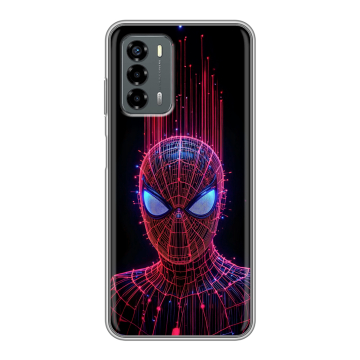 Силиконовый чехол на ZTE Blade V40 Vita с принтом Spiderman Человек паук Силиконовый чехол на ZTE Blade V40 Vita с принтом Spiderman Человек паук