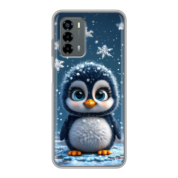 Силиконовый чехол на ZTE Blade V40 Vita с принтом Новый год