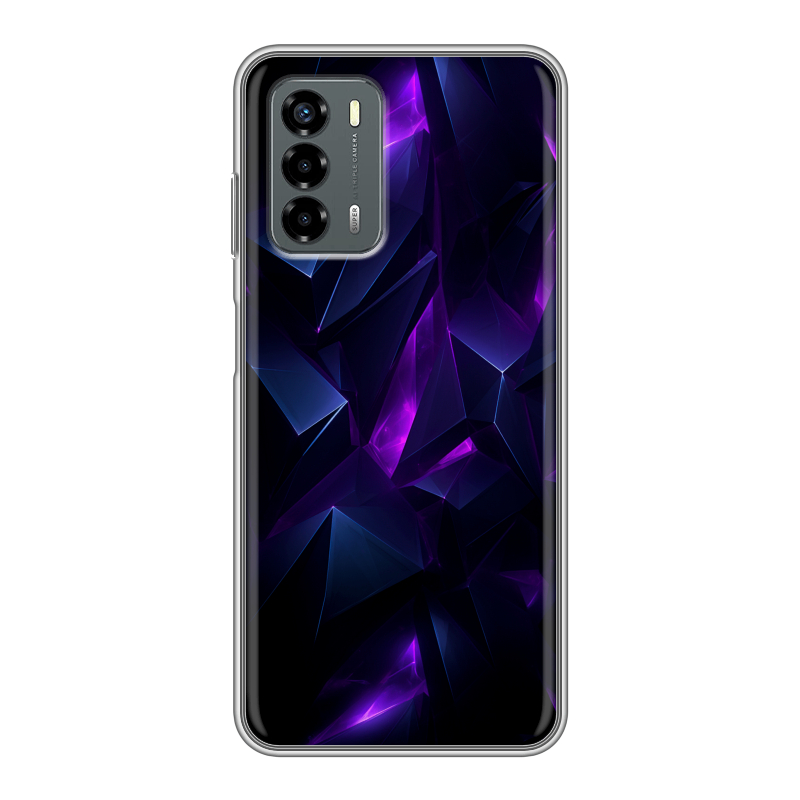Силиконовый чехол на ZTE Blade V40 Vita с принтом Абстракиция Силиконовый чехол на ZTE Blade V40 Vita с принтом Абстракиция