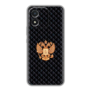 Силиконовый чехол на Huawei Honor X5 с принтом Герб России принт Силиконовый чехол на Huawei Honor X5 с принтом Герб России принт