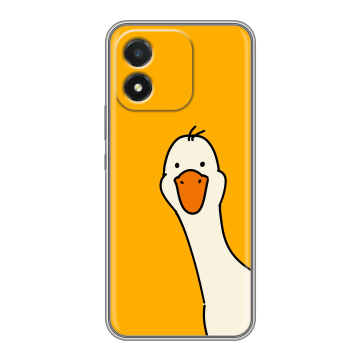 Силиконовый чехол на Huawei Honor X5 с принтом Утка Силиконовый чехол на Huawei Honor X5 с принтом Утка