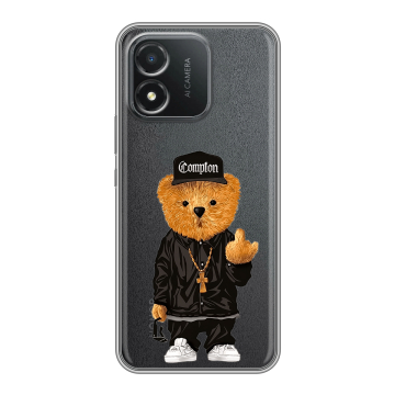 Силиконовый чехол на Huawei Honor X5 с принтом Мишка Силиконовый чехол на Huawei Honor X5 с принтом Мишка