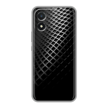 Силиконовый чехол на Huawei Honor X5 с принтом Текстура металла