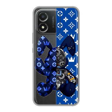 Силиконовый чехол на Huawei Honor X5 с принтом Луи робот