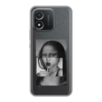 Силиконовый чехол на Huawei Honor X5 с принтом Мона Лиза